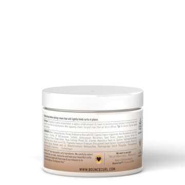 Bounce Curl Avocado & Rose Oil Clump & Define Cream for Curly Frizzy Hair