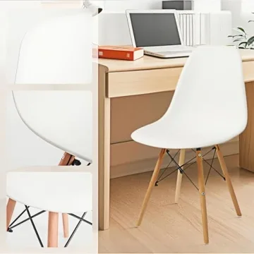 CangLong Modern Mid-Century Dining Chairs Set of 2