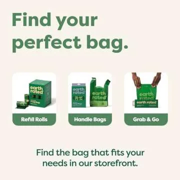 Earth Rated Dog Poop Bags, Guaranteed Leakproof and Extra Thick Waste Bag Single Refill Rolls for Dogs, Lavender Scented, 315 Count