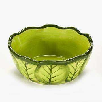 Kaytee Vege-T-Bowl Cabbage 6 inches, Green