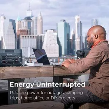 BioLite BaseCharge Rechargeable Lithium-Ion Power Station for Camping, DIY or Emergencies, 1500