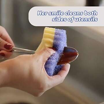 Scrub Daddy & Mommy: Dual Sided Cleaning Power