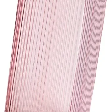 Pink Heart Shaped Decorative Glass Vase for Weddings and Home Decor