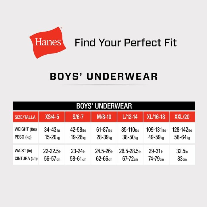 Hanes Boys & Toddler Comfort Boxer Briefs, 10 Pack