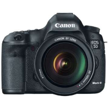 Canon EOS 5D Mark III 22.3 MP Full Frame CMOS with 1080p Full-HD Video Mode Digital SLR Camera (Body)