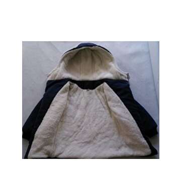 Mallimoda Boy's Navy Fleece Coat 2-3 Years - Warm & Stylish