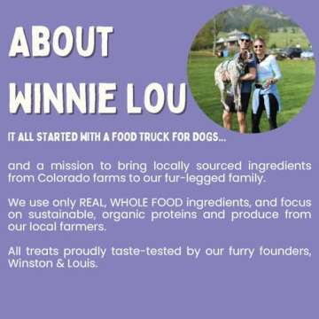 Winnie Lou Berry Boost Bones - Organic Healthy Dog Treats