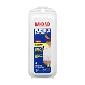 B-A Clr Travel Pack Size 8ct Band-Aid Clear Travel Pack 8ct