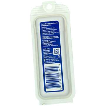 B-A Clr Travel Pack Size 8ct Band-Aid Clear Travel Pack 8ct