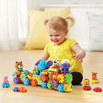 VTech GearZooz Roll & Roar Animal Train (Frustration Free Packaging)