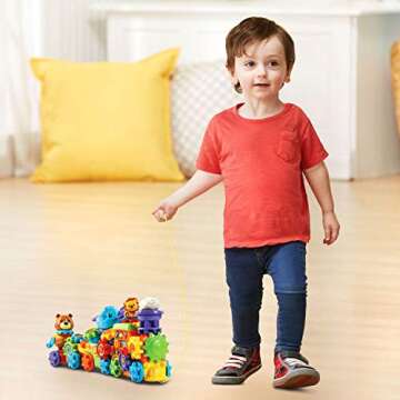 VTech GearZooz Roll & Roar Animal Train (Frustration Free Packaging)