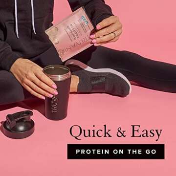 Truvani Vegan Pea Protein Powder | Vanilla Chai | 20g Organic Plant Based Protein | 1 Serving | Keto | Gluten & Dairy Free | Low Carb | No Added Sugar