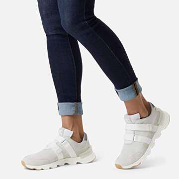 Womens Sorel Kinetic Lite Lace Up Walking Sneakers Outdoor