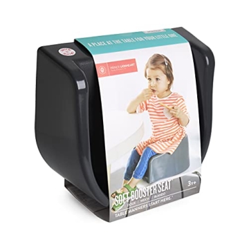 Prince Lionheart Soft Booster Seat Charcoal Grey Comfort