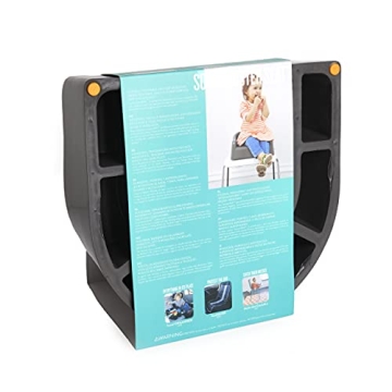 Prince Lionheart Soft Booster Seat Charcoal Grey Comfort