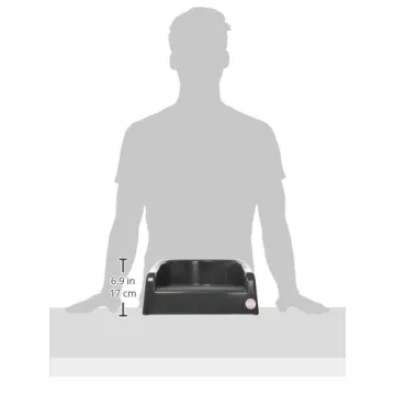 Prince Lionheart Soft Booster Seat Charcoal Grey Comfort