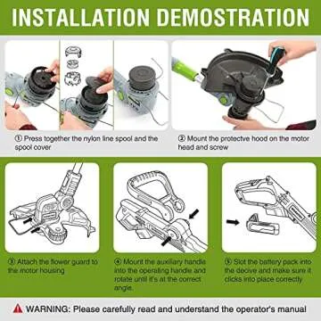WORKPRO 20V Cordless Gardening Tool Set - Trimmer, Blower, Hedge Trimmer