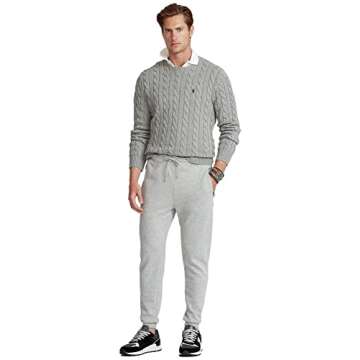 POLO RALPH LAUREN Men's Cable Knit Cotton Sweater