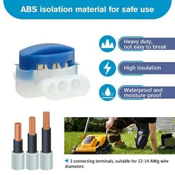 GWHOLE Wire Connectors IDC 314 - Waterproof Electrical Couplers