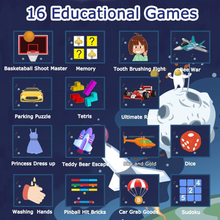 Kids Smart Watch with Games HD Screen & More