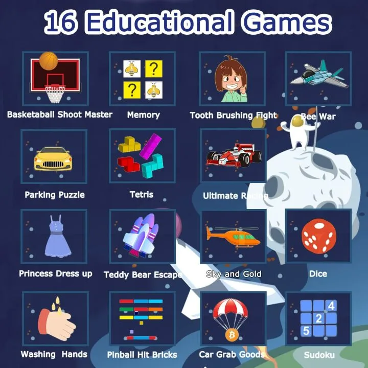 Kids Smart Watch with Games HD Screen & More