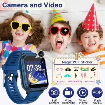 Kids Smart Watch with Games HD Screen & More
