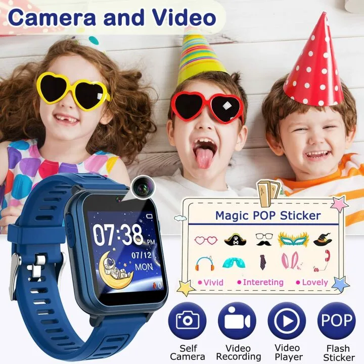 Kids Smart Watch with Games HD Screen & More