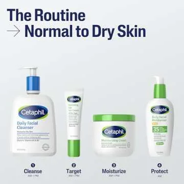 Cetaphil Face Wash, Daily Facial Cleanser for Sensitive, Combination to Oily Skin, NEW 16 oz 2 Pack, Gentle Foaming, Soap Free, Hypoallergenic