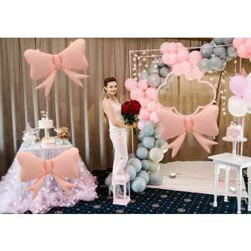 Buy 3 Pcs Bow Big Balloon for Birthday Parties