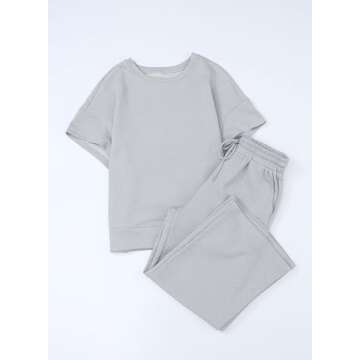 SHEWIN Women's Comfy 2 Piece Lounge Set - Stylish & Versatile