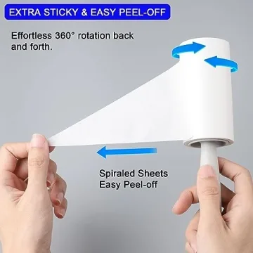 BAILALIBO Lint Roller: 660 Sheets for Pet Hair Removal