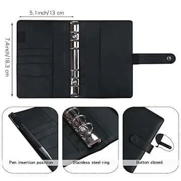 LXWHYP Budget Binder: Chic Cash Envelopes & Planner