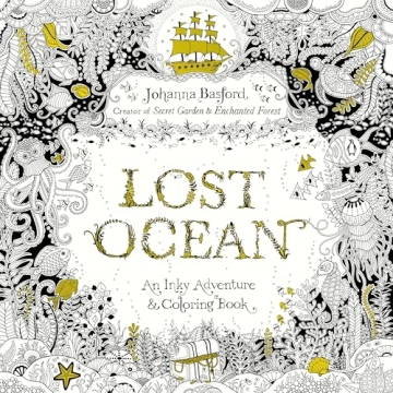 Lost Ocean Coloring Adventure for Adults | Johanna Basford