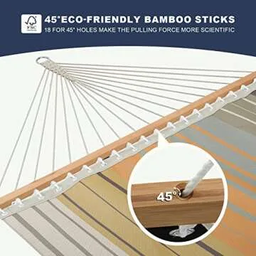 Patio Watcher Double Size Quick Dry 14 FT Hammock