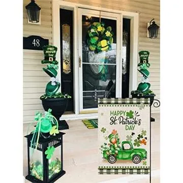 EKOREST St Patrick's Day Garden Flag - Vibrant & Durable