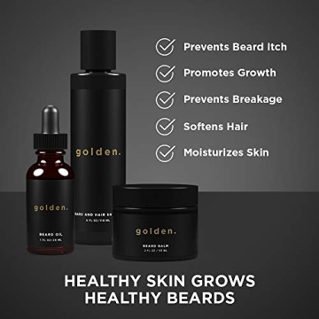 Men's Grooming Gift Set - Beard Oil, Wash & More