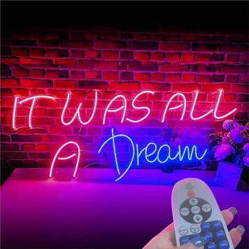 Custom Neon Sign for Wedding, Birthday, and Party Decor