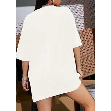 Fenxxxl Women's Oversized Graphic Tee for Casual Style