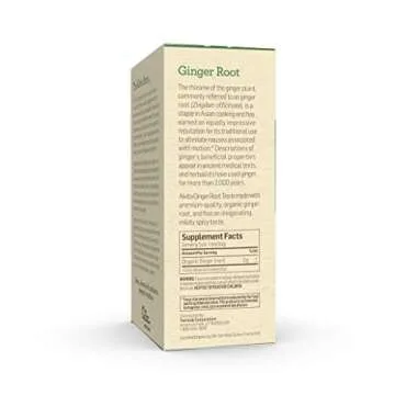 Alvita Organic Ginger Root Tea - Caffeine Free & Gluten Free