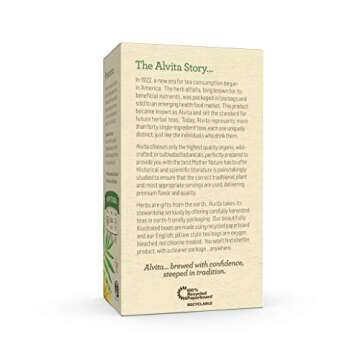 Alvita Organic Ginger Root Tea - Caffeine Free & Gluten Free