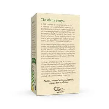 Alvita Organic Ginger Root Tea - Caffeine Free & Gluten Free