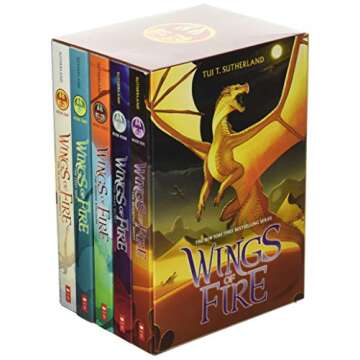 Wings of Fire Boxset, Books 1-5 (Wings of Fire)
