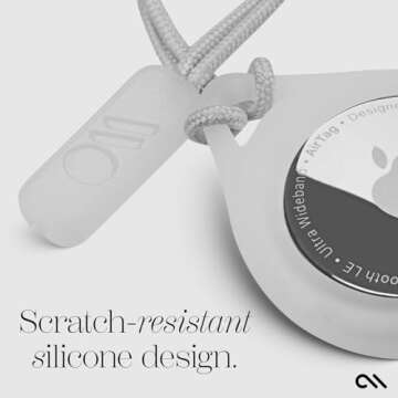 Case-Mate AirTag Holder - AirTag Keychain with Rugged Strap - Easy to Use, Protective, Durable Hard ...