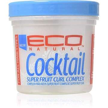 ECOCO Eco Cocktail Super Fruit Curl Complex Styling Creme, 16 oz (Pack of 2)