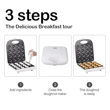 Mini Donut Maker - Create Delicious Treats At Home