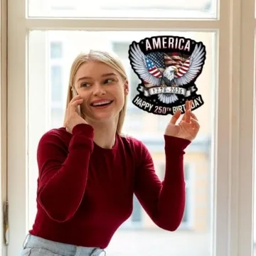 Vomokim 250th Anniversary Eagle Stickers for USA