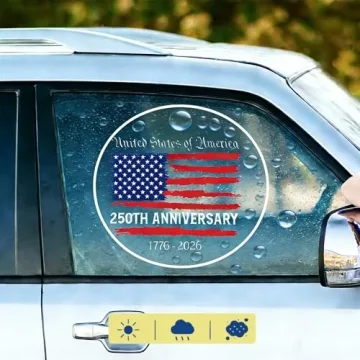 Vomokim 250th Anniversary Eagle Stickers for USA