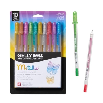 Sakura Gelly Roll Metallic Gel Pens - Scrapbooking & Journals