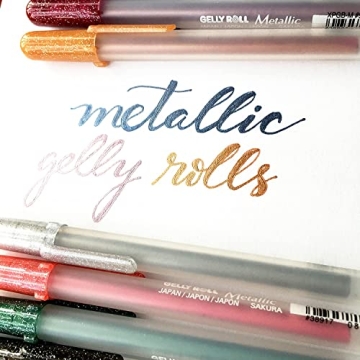 Sakura Gelly Roll Metallic Gel Pens - Scrapbooking & Journals