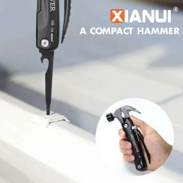 Best Dad Ever 12 in 1 Multitool Hammer Gift